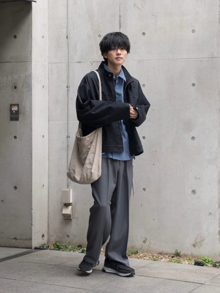 coordinate-1053-blouson-shirt-slacks-sneakers