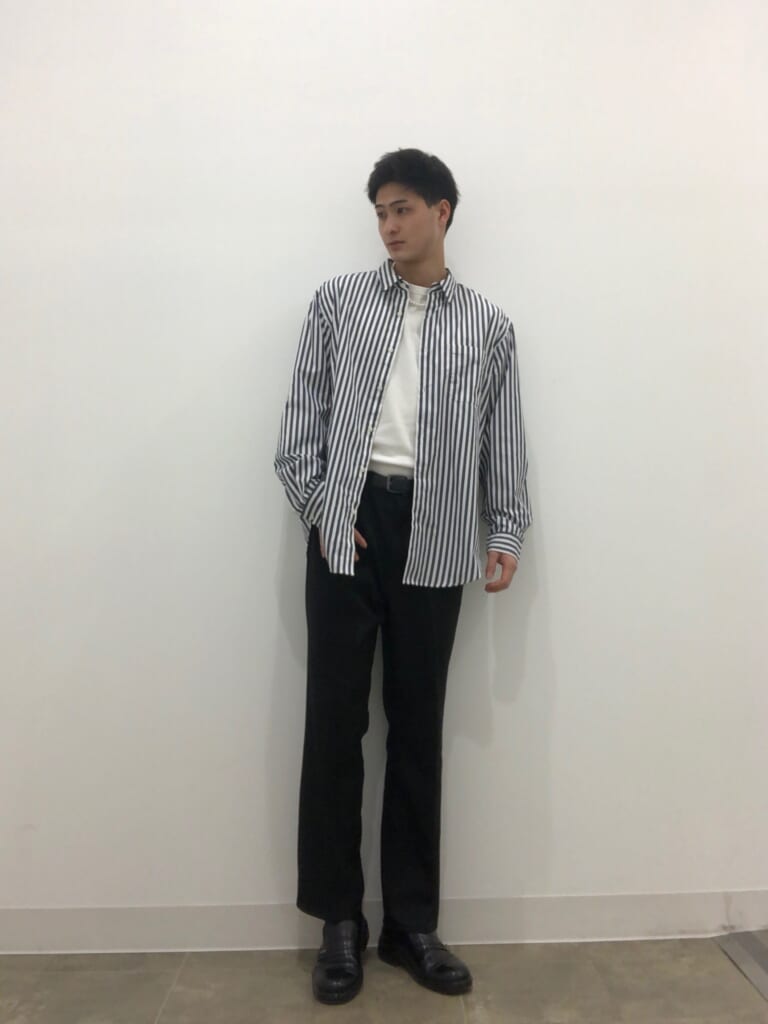 coordinate-1057-shirt-t-shirt-slacks-leather-shoes